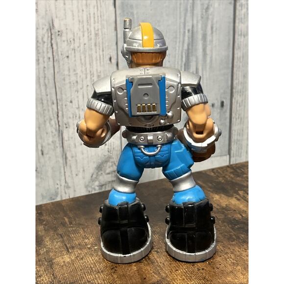 Fisher Price Rescue Heroes Jack And 2 Others 2001 As Is. Missing Accessories - Picture 9 of 10